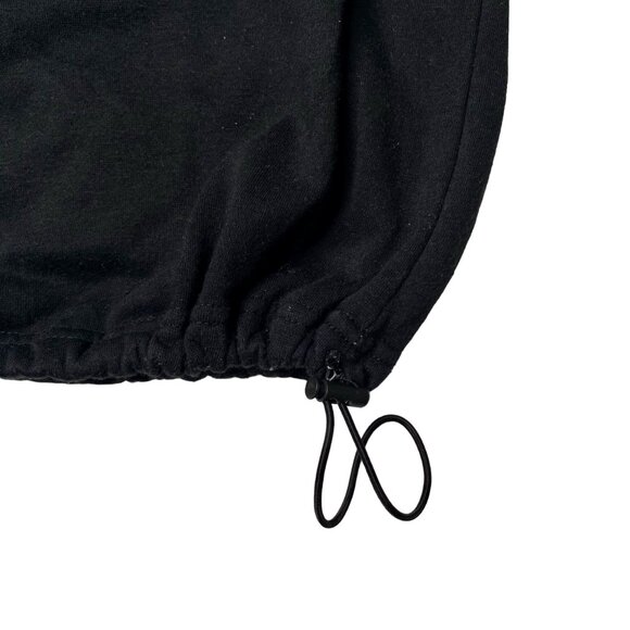 Garage Women's Cropped Pullover in Grey and Black, size Extra Small - Picture 3 of 10